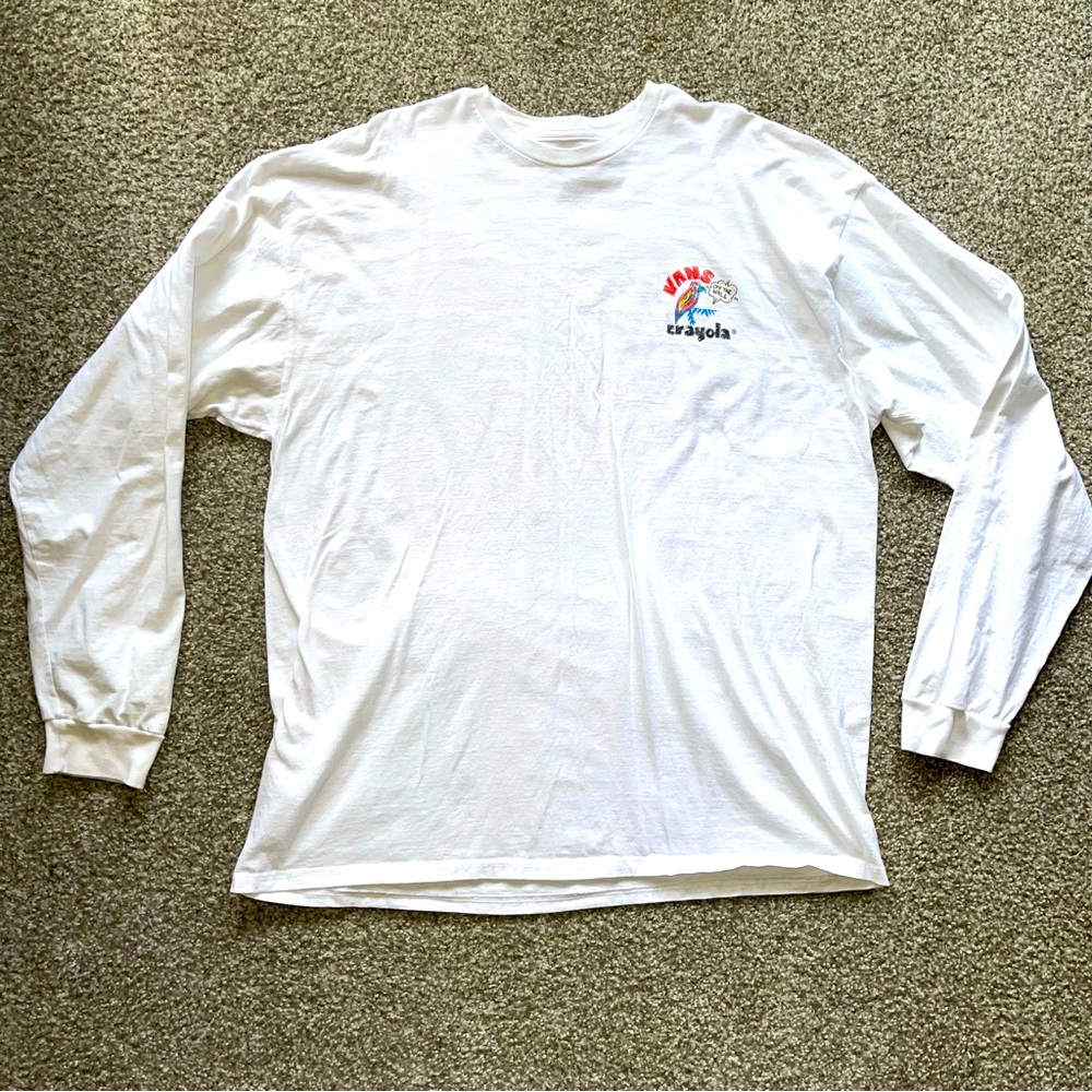 Vans Crayola Longsleeve T-Shirt Men's XXL